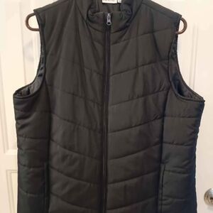 Kim Rogers Black Puffer Vest